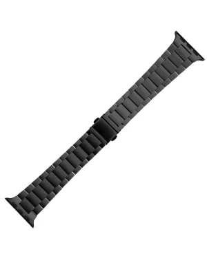 01 Black Slim Classic Strap
