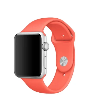 Apple Watch sport band apricot silicone strap for smartwatch