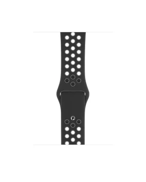 Black Grey Sport Band Active For Apple Watch Strap