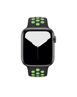 Black Lime Blast Sport Band Active For Apple Watch Front
