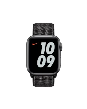 Black White Sport Loop For Apple Watch Front