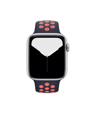 Blue Black Bright Mango Sport Band Active For Apple Watch Front