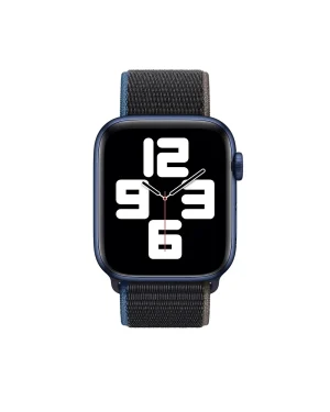 Charcoal Sport Loop For Apple Watch Front