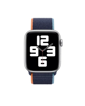 Deep Navy Sport Loop For Apple Watch Front