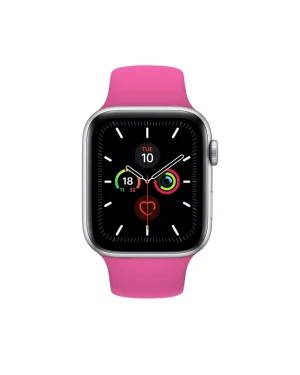 Hot Pink Sport Band For Apple Watch Front