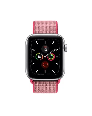 Hot Pink Sport Loop For Apple Watch Front