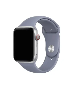 Apple Watch sport band lavender gray silicone strap for smartwatch