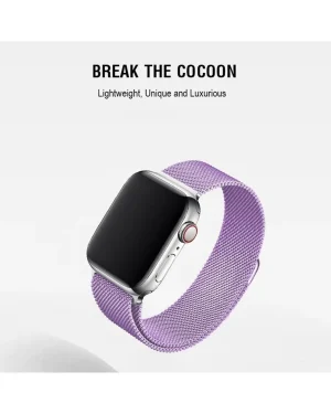 Lavender Milanese Loop For Apple Watch Strap