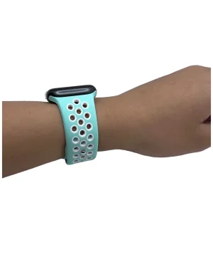 Marine White Sport Band Active For Apple Watch Side