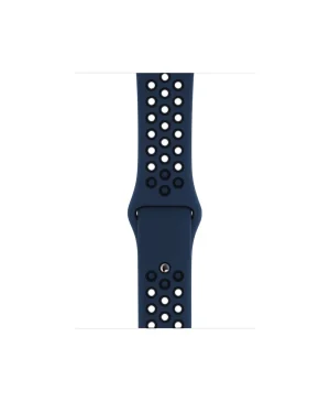 Midnight Blue Black Sport Band Active For Apple Watch Strap