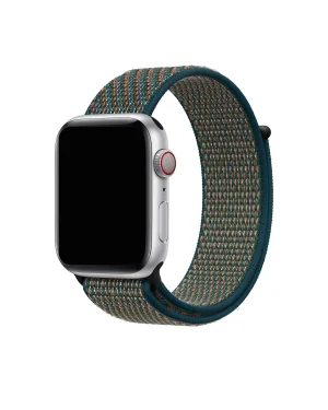 Apple Watch Sport Loop band Neptune Green woven nylon strap