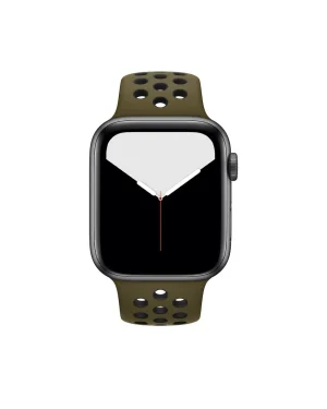 Oliver Flak Black Sport Band Active For Apple Watch Front
