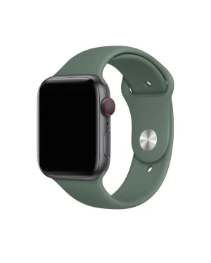Apple Watch sport band pine green silicone strap for smartwatch