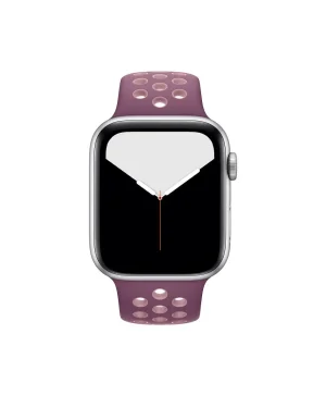 Purple Soft Pink Sport Band Active For Apple Watch Front