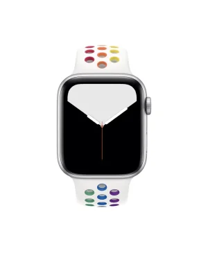 Rainbow Pride Sport Band Active For Apple Watch Front