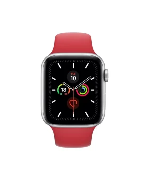 Red Sport Band For Apple Watch Front