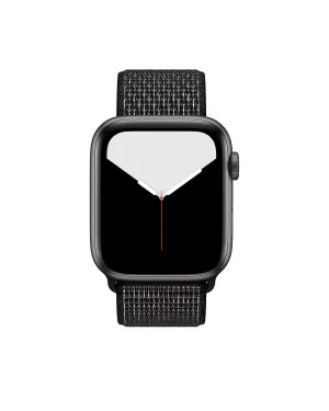 Reflective Black Sport Loop For Apple Watch Front