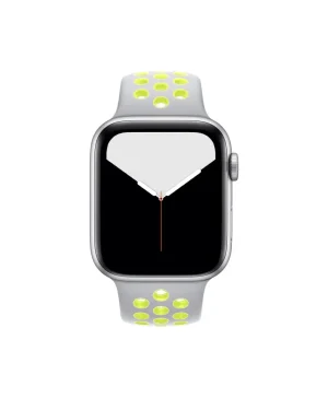 Silver Volt Sport Band Active For Apple Watch Front
