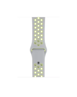 Silver Volt Sport Band Active For Apple Watch Strap