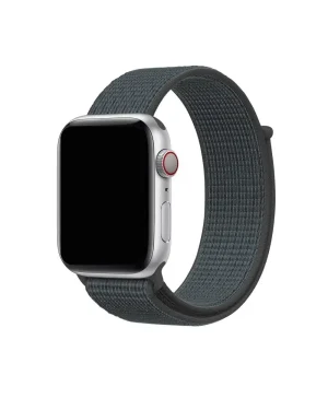 Apple Watch Sport Loop band Storm Grey nylon fabric strap