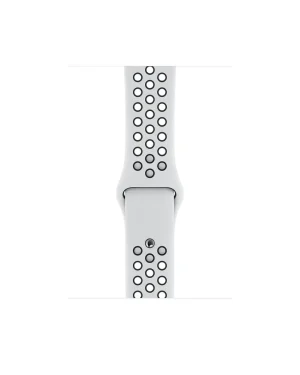 White Black Sport Band Active For Apple Watch Strap
