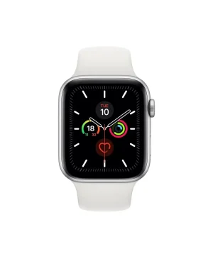 White Sport Band For Apple Watch Front