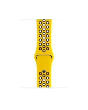 Yellow Midnight Blue Sport Band Active For Apple Watch Strap