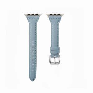 Ally Leather Strap Haze Blue Siennaj