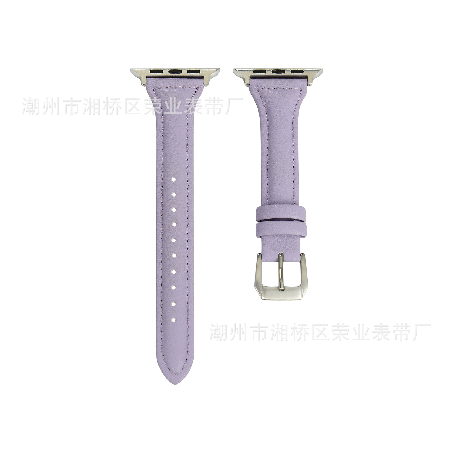 Ally Leather Strap Violet Siennaj