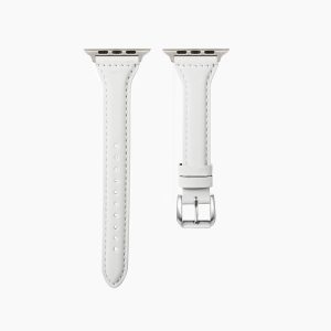 Ally Leather Strap White Siennaj