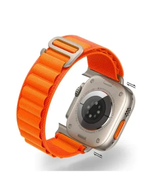 Alpine Loop Band For Apple Watch In Orange