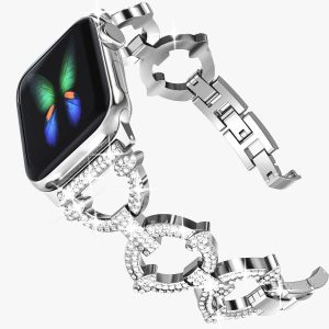 Alyssa Bracelet Band Silver Siennaj