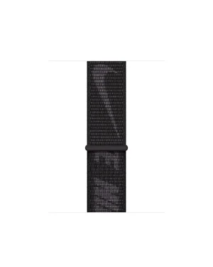 Black Sport Loop Active Band For Apple Watch Strap