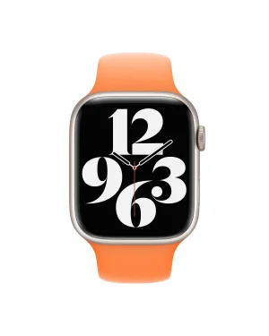 Bright Orange Sport Band For Apple Watch