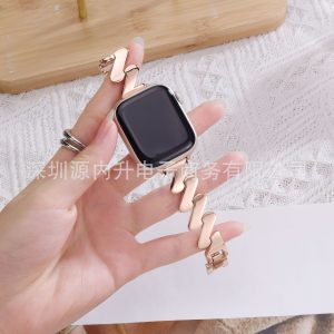 Chloe Steel Band Vintage Rose Gold Siennaj