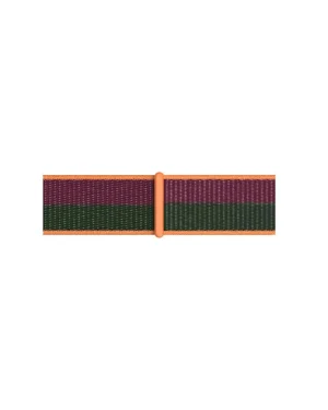 Dark Cherry Forest Green Sport Loop Band For Apple Watch Strap