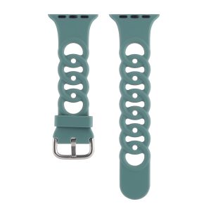 Flexi Silicone Strap Pine Green Siennaj