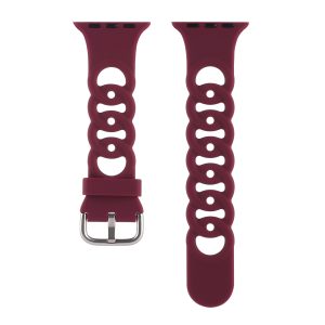 Flexi Silicone Strap Wine Red Siennaj