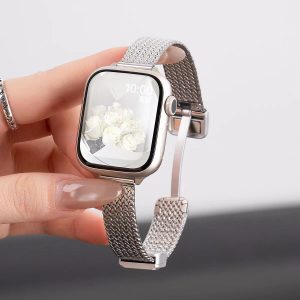 Luna Magnetic Strap Silver Siennaj