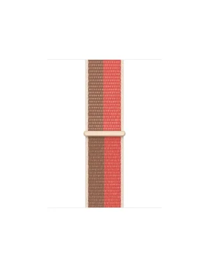 Pink Pomelo Tan Sport Loop For Apple Watch Strap