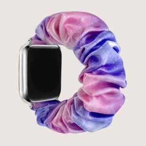 Satin Scrunchie Strap Dreamy Pinkish Purple Siennaj