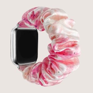 Satin Scrunchie Strap Light Peach Siennaj