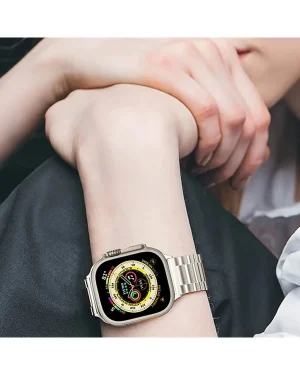 Starlight Stainless Steel Band For Apple Watch