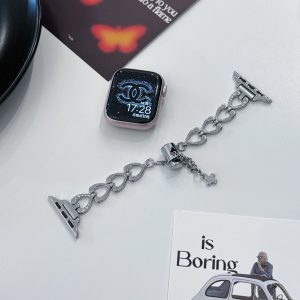 Sweetheart Bracelet Band Silver Siennaj