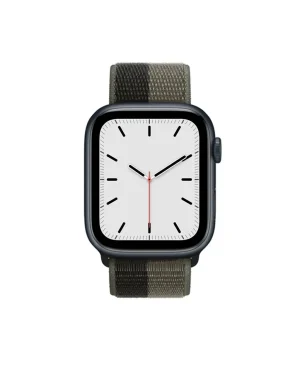 Tornado Grey Sport Loop Band For Apple Watch Front