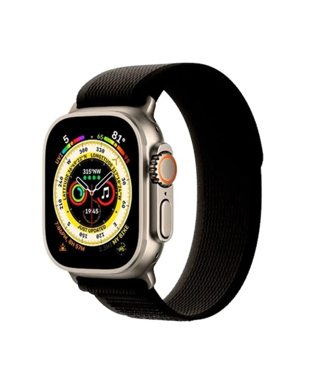 Trial Loop Strap For Apple Watch In Pure Black